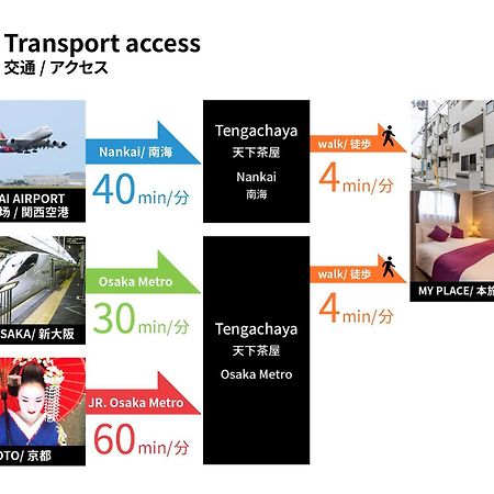 Fds Aim Apartment Osaka Ngoại thất bức ảnh