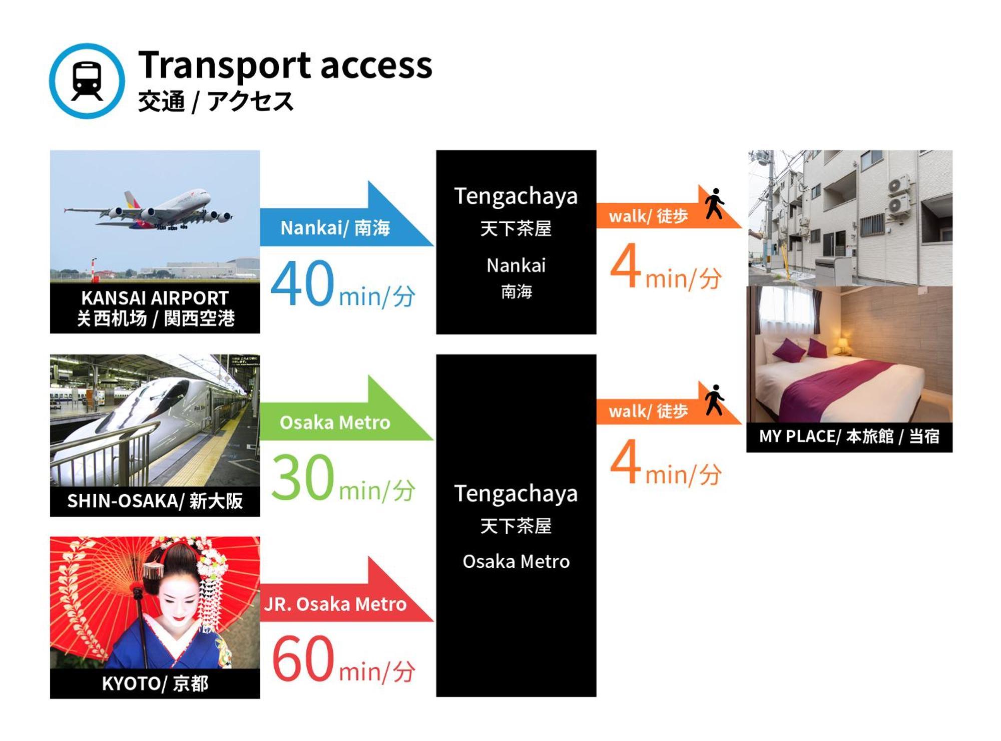 Fds Aim Apartment Osaka Ngoại thất bức ảnh